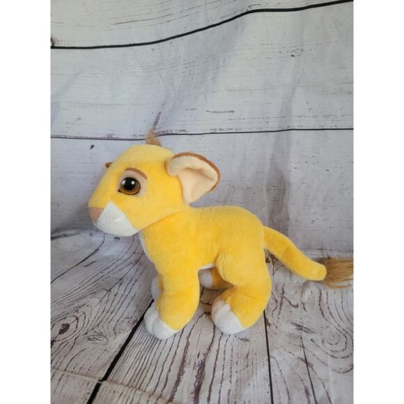 The Lion King Simba Kissing Cubs Plush 1993 Authentic Disney Magnetic replacemen - Picture 4 of 9